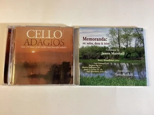 3 Classical CDs: Cello Adagios (2) & James Marshall: Memoranda - Free Shipping - Picture 1 of 12
