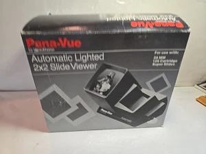 🎞️ Vintage PANA-VUE Automatic Lighted 2x2 Slide Viewer w/Box -Tested / Working! - Picture 1 of 12