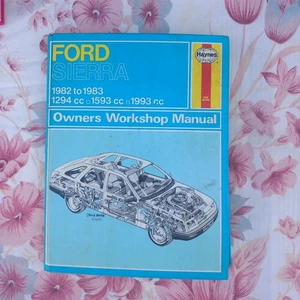 Haynes Ford Sierra (4cyl, petrol) 1982 to 1989 - Owners Workshop Manual Hardback - Picture 1 of 1