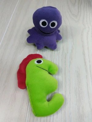 Melissa & Doug Fish Bowl fill spill replacement plush octopus seahorse rattles - Image 1 of 4