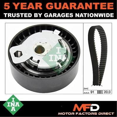 Timing Belt Kit INA Fits Ford Transit Connect Focus Mondeo S-Max + Other Models - Image 1 of 3