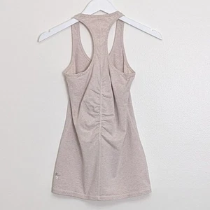 Lululemon Tank Small Cream Wunderlust 2013 Racerback Cinched - Picture 1 of 5