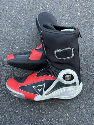 Dainese Axial Pro In Boots / Men US 11-EU 44 Ducati Red Pre-owned Foto 1 de 4