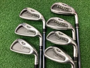 TaylorMade r7 Ti Iron Set Flex R 7 Pieces RE-AX 60 PLUS Right Handed F/S #Ed - Picture 1 of 5