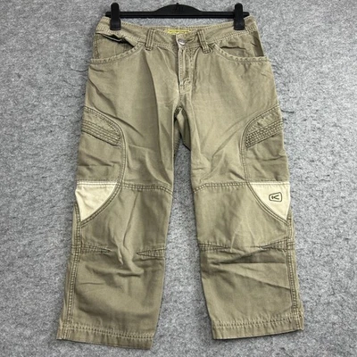 Keen Pants Womens 8 Khaki Utility Cargo Reinforced Knee Outdoor Hiking Trail - Image 1 of 4
