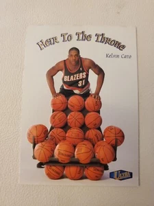 FLEER ULTRA KELVIN CARO HEIR TO THE THROWN COLLECTORS CARD BLAZZERS - Picture 1 of 4
