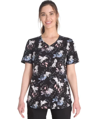 Disney Scrub Top Size Large Women’s 101 Dalmation - Size 3XL - Image 1 of 4