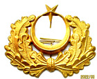 Turkey WW1 World War One Ottoman Empire Gilded Bronze Regiment Hat Cap Badge