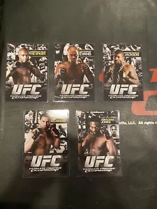 Rare Jon Jones, Anderson Silve, Rampage Photo Bio Card Lot - Picture 1 of 2