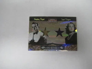 2007 Donruss America Silver Sceen Co-Stars Humphrey Bogart/Ingrid Bergman 22/25 - Picture 1 of 2
