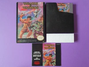 WIZARDS & WARRIORS / Nintendo NES PAL B FRA - EEC / Acclaim + Crystal Box - Picture 1 of 24