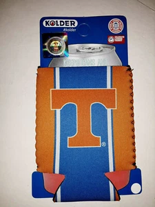 Tennessee Volunteers NCAA Kolder Collapsible Stripe Koozie Comes In Set Of 4 - Picture 1 of 2