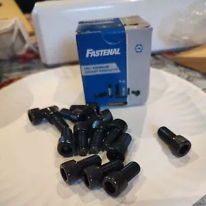 Fastenal (qty.14) 3/8"-24 x 3/4" ASTM A574 Hex Drive Socket Cap Screws - Picture 1 of 8