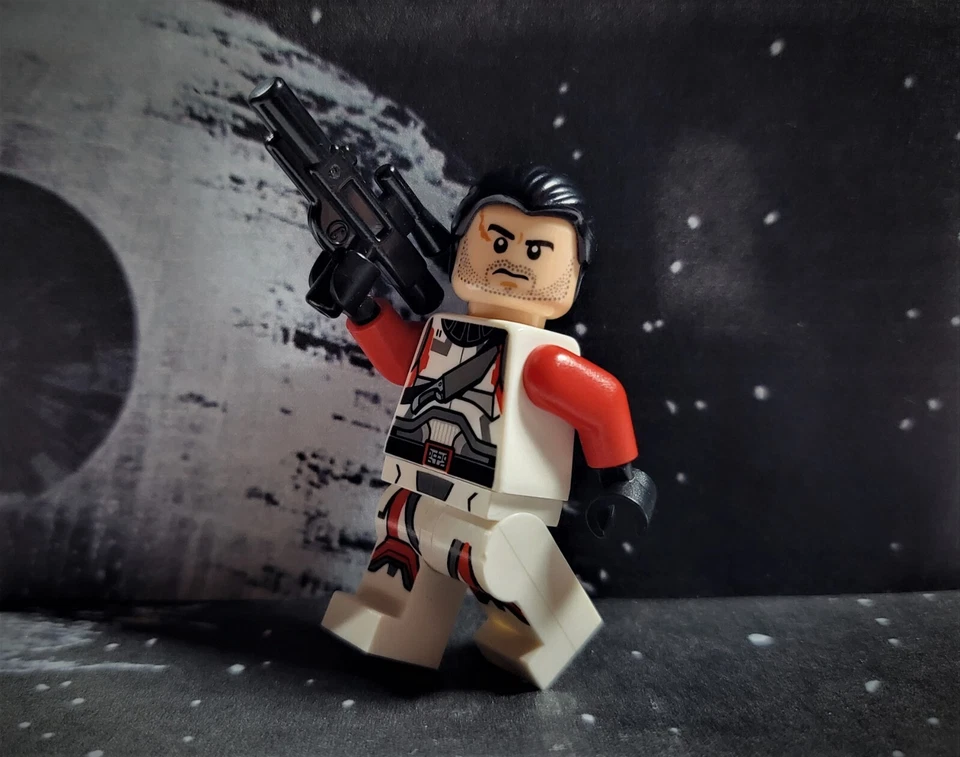 LEGO Star Wars 2012 Old Republic Minifigure Trooper Jace Malcom sw0391 + Blaster - Image 1 of 1