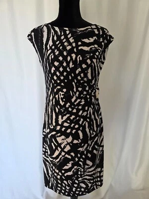 Ronni Nicole black & white women dress size 10 - Image 1 of 4