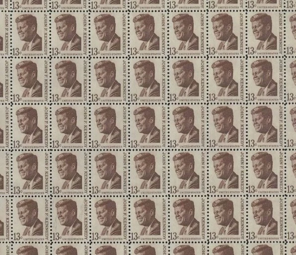 United States 13¢ John F. Kennedy Postage Stamp #1287 Pack of 100 Singles - Image 1 of 1