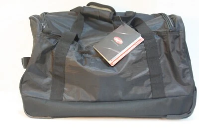 Bolso de Lona Deportivo Olympia Negro con Mango Retráctil Nuevo con Etiquetas Foto 1 de 4