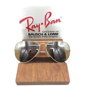 Gafas de sol vintage Ray Ban B&L B15 marrón TGM degradado superior espejo para conducir 58 mm - Imagen 1 de 10
