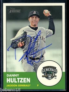 Danny Hutzen signed autographed Auto 2012 Heritage Minors card #4 - Picture 1 of 1