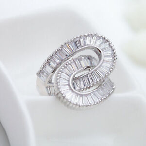 Brass Micro Set Zircon Full Diamond Ring, Fashionable Men's Gold Plated Jewelry