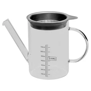 70200 Carafe séparatrice de graisse avec doseur en verre borosilicate résista... - Picture 1 of 7