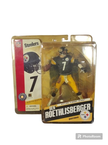 McFarlane 2005 NFL Ben Roethlisberger Football Action Figure 7" Figure Debut Cover