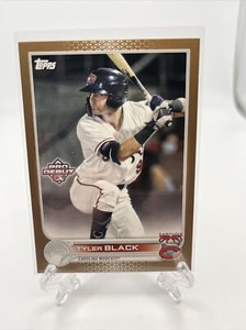 Tyler Black 2022 Topps Pro Debut Gold /50 PD-180 RC. Mud Cats