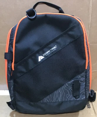 Mochila de día para equipo al aire libre Ozark Trail mochila pequeña bolsa viaje senderismo negra Foto 1 de 4