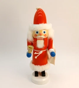 HoDreWa Legler Erzgebirge Cascanueces Papá Noel rojo (34 cm) rareza NUEVO & EMBALAJE ORIGINAL - Imagen 1 de 2