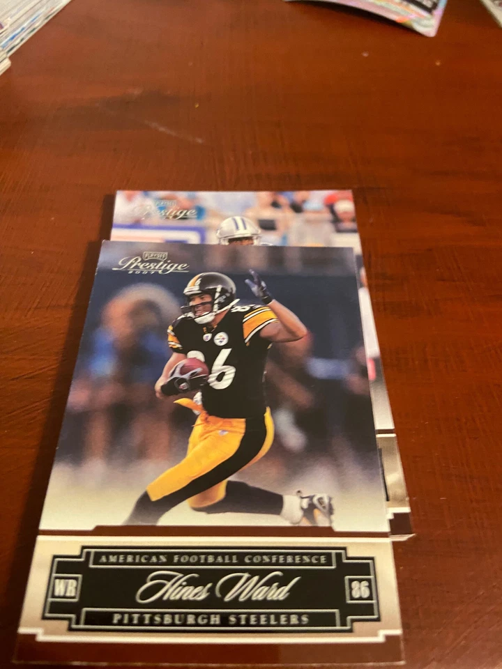 2007 Playoff Prestige Hines Ward #115 Pittsburgh Steelers - Image 1 of 1