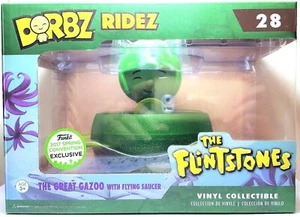 Funko Dorbz Ridez 28 The Flintstones The Great Gazoo Flying Saucer Exclusive New - Picture 1 of 9