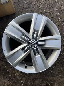 VW T5 T6 TRANSPORTER Rueda Devonport 17" Borbet 7E0601025AA Highline - Imagen 1 de 11