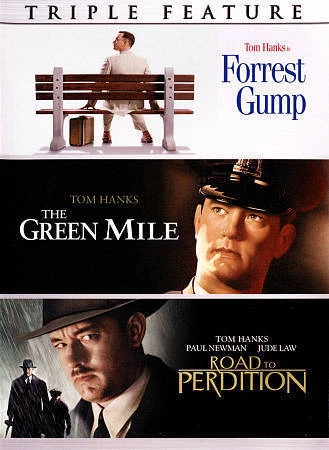 FORREST GUMP/GREEN MILE/ROAD TO PERDITION - Tom Hanks (DVD) NEW/SEALED - JBOX-15 - Image 1 of 1