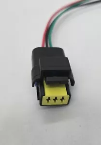 SENSOR DE PRESIÓN DE RIEL DE COMBUSTIBLE CABLEADO TELAR CONECTOR 3 PINES PARA 55PP06-03 1920GW HDI - Imagen 1 de 7