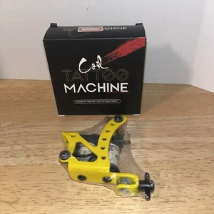 Brand New Coil Tattoo Machine Yellow Dollar Bills MCY014-8 - Picture 1 of 7