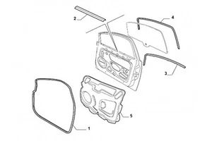 51855623 - Riparo porta sinistra anteriore FIAT Punto EVO - anno: 2009-2011 - Foto 1 di 1
