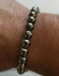 Meditation praying steel black beads hindu budh sikh singh kaur simarana kara j3 - Picture 1 of 10