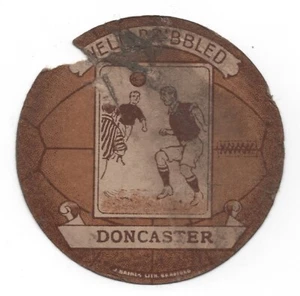 (Gd4058) J. Baines Football Card, Doncaster Rovers 1921 Well Dribbled - Foto 1 di 4