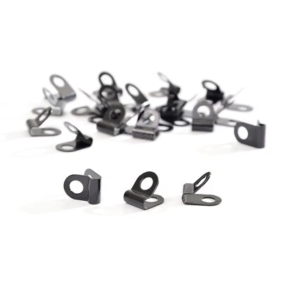 Bauer Hockey Helmet Cage Front Mount Clip | Visor Top Screw 25-Pack Metal Clips