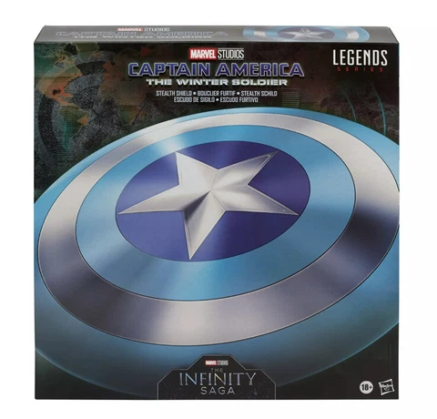 Marvel Legends Captain America Winter Soldier Stealth Shield In Stock! Cover