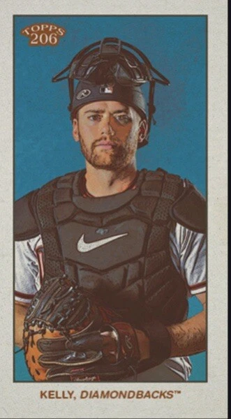 [DIGITAL CARD] Topps Bunt - Carson Kelly - Topps 206 22 S3 - White Base Wheel - Image 1 of 1