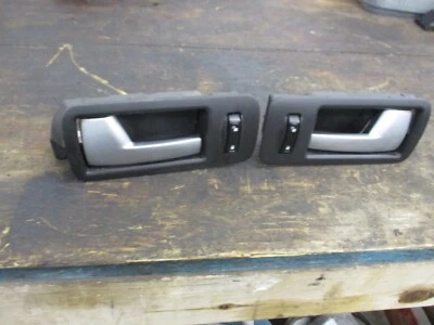 PAIR 2005-2009 Ford Mustang GT V6 LH & RH INNER DOOR HANDLE W/TRIM OEM LOCKS - Image 1 of 3