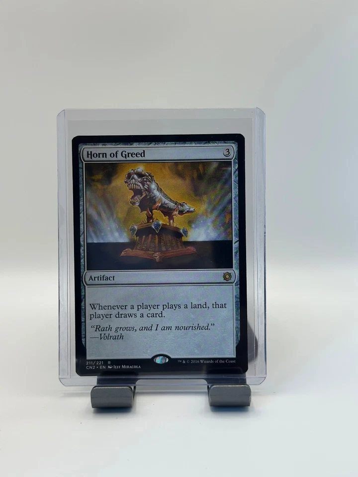 MTG, Horn of Greed 211 NM Conspiracy: Take the Crown Regular - Image 1 of 1
