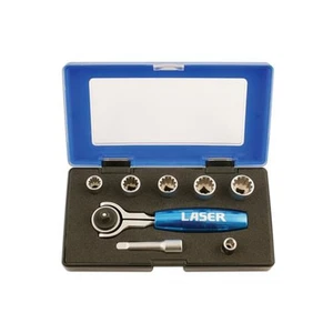 Laser Tools Alldrive Steckschlüssel-Satz 1/4"D 8-teilig 5530 - Bild 1 von 1