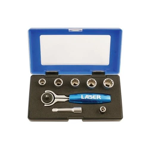 Laser Tools Alldrive� Socket Set 1/4"D 8pc 5530 - Image 1 of 1