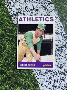 1964 Topps Béisbol Diego Segui #508 EX + Estado Envío Bajo Costo  - Imagen 1 de 2