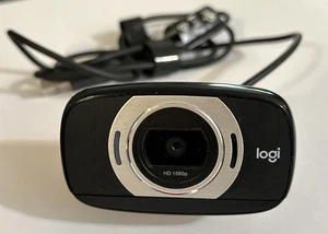 Kamera internetowa laptopa Logitech C615 1080p HD, czarna, w bardzo dobrym stanie, używana, ZOBACZ ZDJĘCIA - Zdjęcie 1 z 5