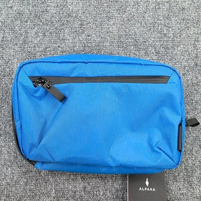 Funda Alpaka Elements Tech Azul Impermeable YKK Cremalleras iPad Mini Foto 1 de 4