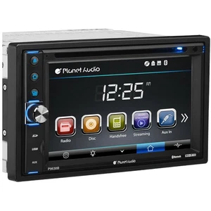 Planet Audio P9630B Double DIN Touchscreen Bluetooth In Dash Vehicle DVD Player - Picture 1 of 3