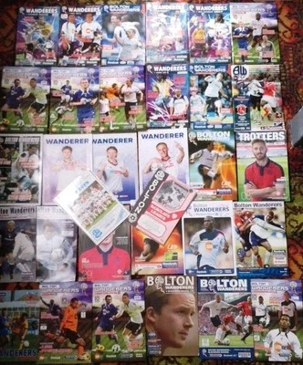 32 Bolton Wanderers Programmes Mixed Seasons Can Split - Image 1 of 4